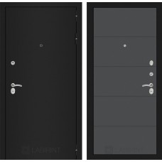 Входная дверь CLASSIC шагрень черная 13 - Графит софт