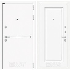 Входная дверь LINE WHITE 27 - Эмаль RAL 9003