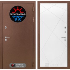 Входная дверь ТермоМагнит 24 - Белый софт